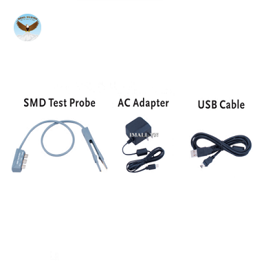 Gói phụ kiện dùng cho LCR-914 GWINSTEK Opt.03 (SMD Test Probe,AC Adapter, USB Cable)